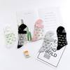 5 Pairs of Women's Spring and Summer Plus Cotton Bottom Floral Mesh Non Slip Crystal Silk Mid Tube Socks