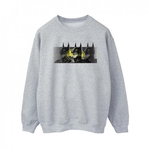 DC Comics Womens/Ladies The Flash Batman Portraits Sweatshirt