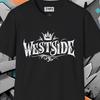 Westside Graffiti Tee Унисекс Взрослая футболка Хип-Хоп и Уличная мода Гангстерский стиль
