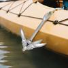 Compact Design Folding Grapnel Tool Carbon Steel Galvanized Tool Grapnel Tool Kayak Tool Jet Ski