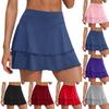 Women's Pleated Tennis Skirt, Fitness Yoga Exercise Short Skirt, Women