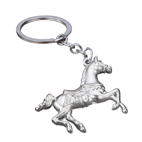 Брелок-подвеска Год Лошади Изысканное мастерство Брелок для ключей Двери Рюкзаки Сумки Ключница