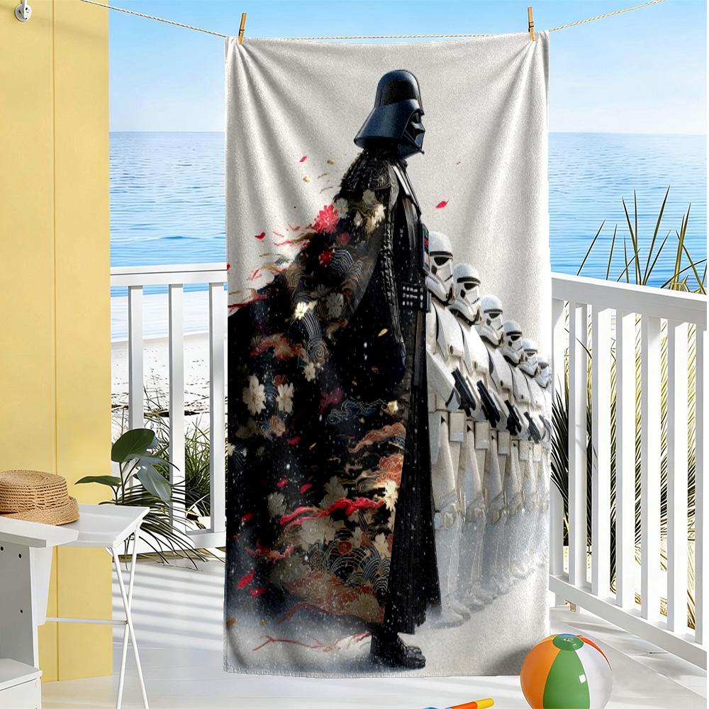 Star Wars Beach Towel Super Soft Absorbent Comfortable Lightweight