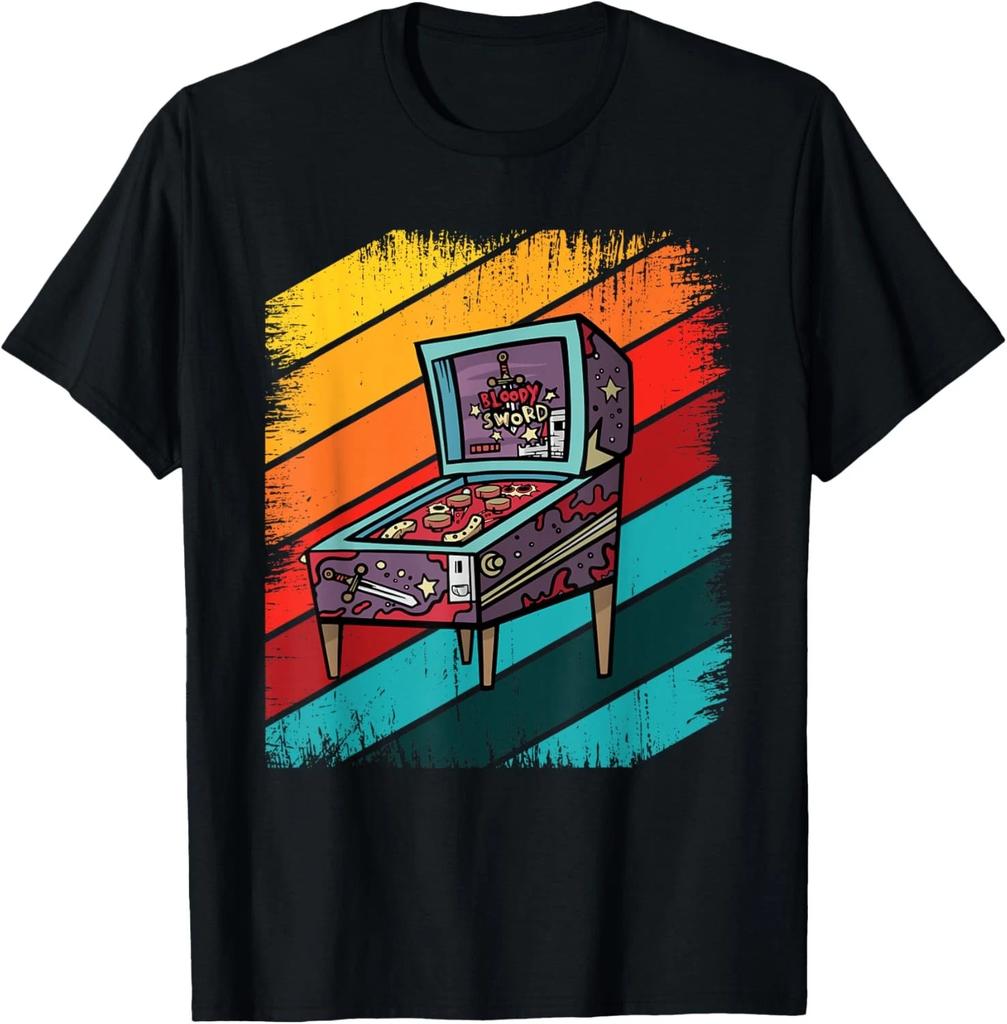 Great Pinball Player Retro Gamer Pinball T-Shirt