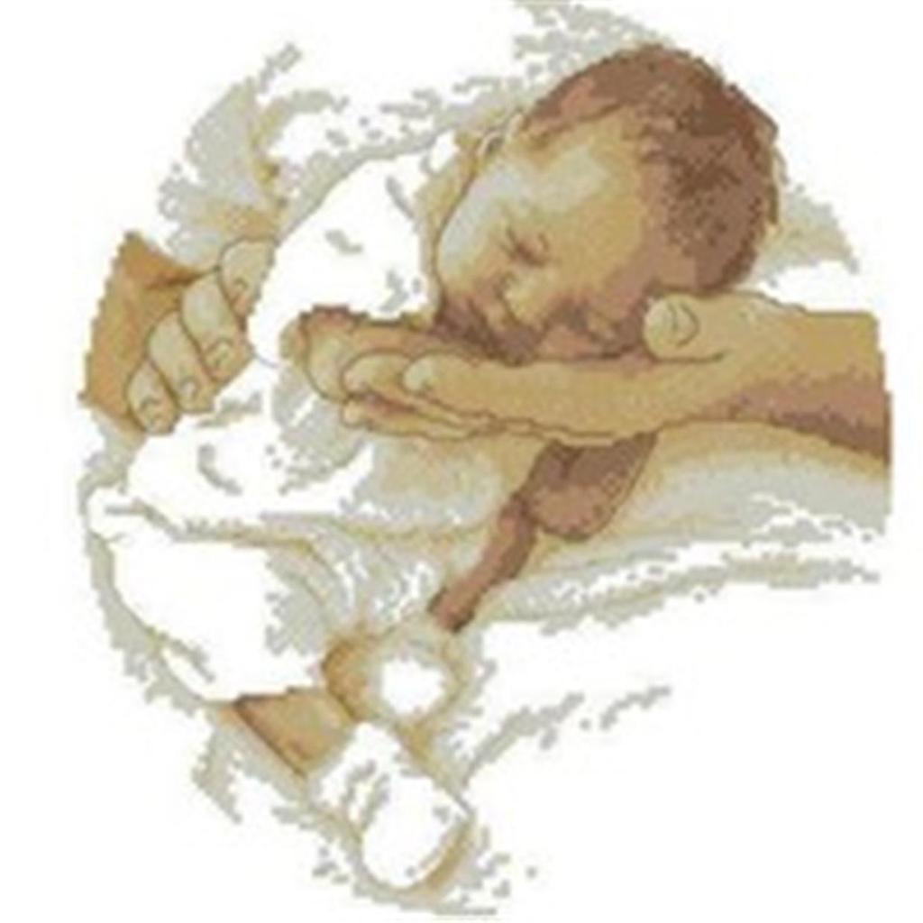 40X40CM 3D круглая алмазная картина детская вышивка крестиком домашний декор