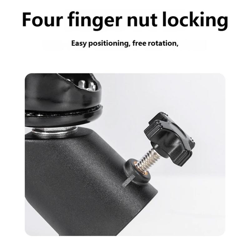 3Pcs C Stand Rotation Caster Wheel Set 25MM Diameter For Photography Foldable Light Stand Tripod Leg Accessories