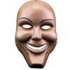 Creepy And Fun Purge Mask With Smiling Face Design Perfect For Halloween Costumes And Live Streaming Events
