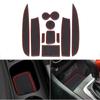Для Renault Clio 4 2013-2018 Противоскользящий коврик для паза под дверью, противоскользящая накладка, аксессуары для стайлинга автомобиля, коврики для подстаканников