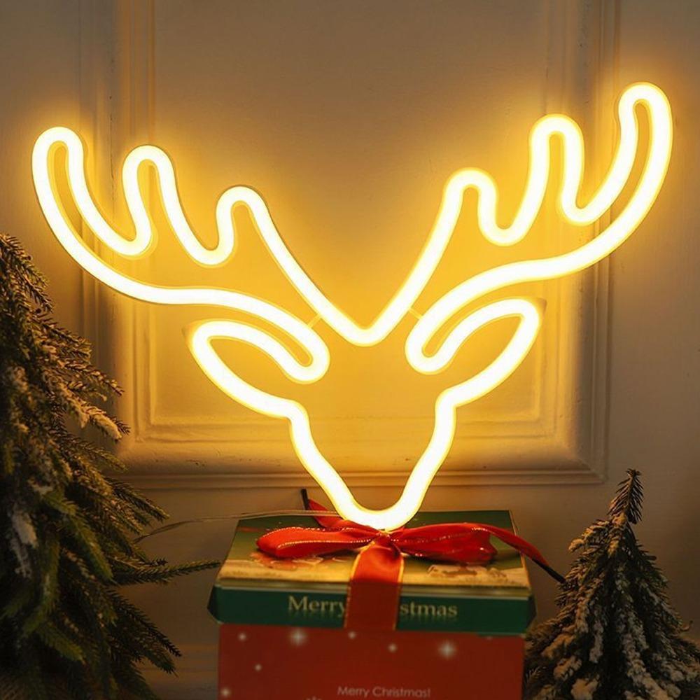 USB or Battery Powered Neon Light 5V LED Neon Light Energy Saving Neon Light LED Sign  Holiday