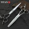 Ножницы для волос TITAN, профессиональный парикмахерский инструмент для стрижки, 6,0 дюйма, vg10, нержавеющая сталь