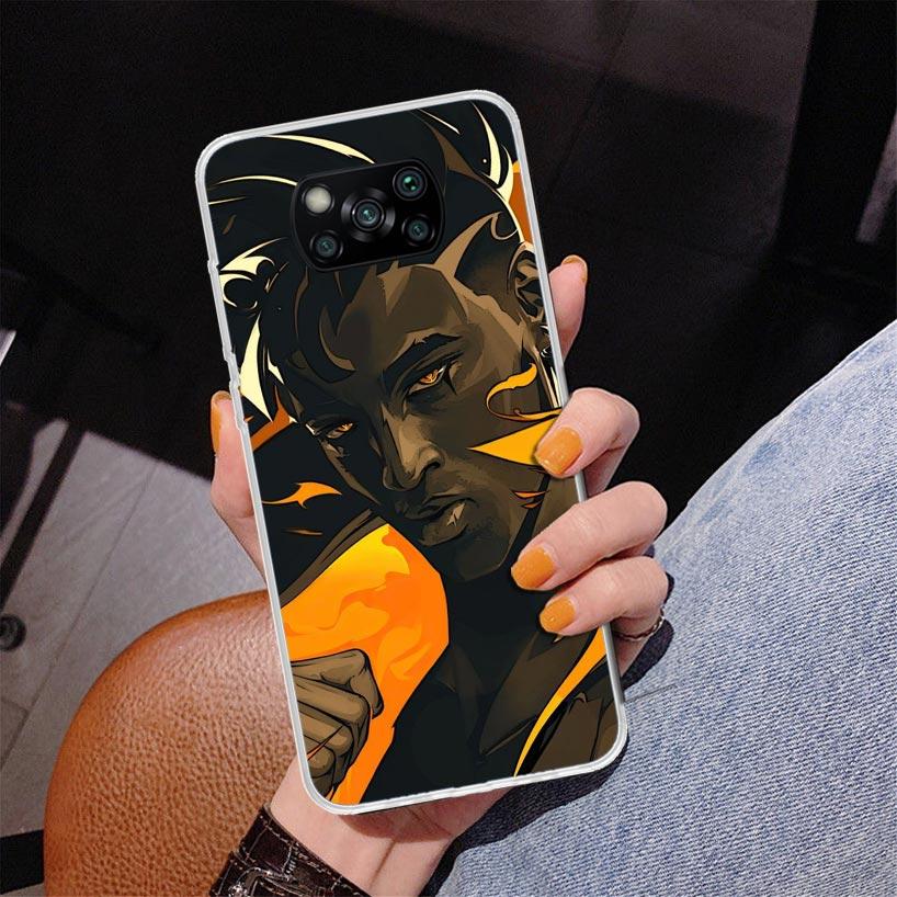 Valorant Game Cool Phone Case For Xiaomi Poco X7 X6 X5 Pro F7 Ultra Redmi 15C 15 13C 13 12C 12 10 10A 10C 9 9A 9C 9T Cover Poco