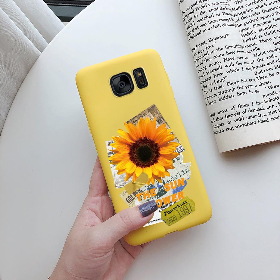 Чехол для samsung galaxy s7 edge s7edge s 7 edge G930 G935F чехол samsung s7 телефон силиконовый милый мягкий защитный задняя крышка чехлы