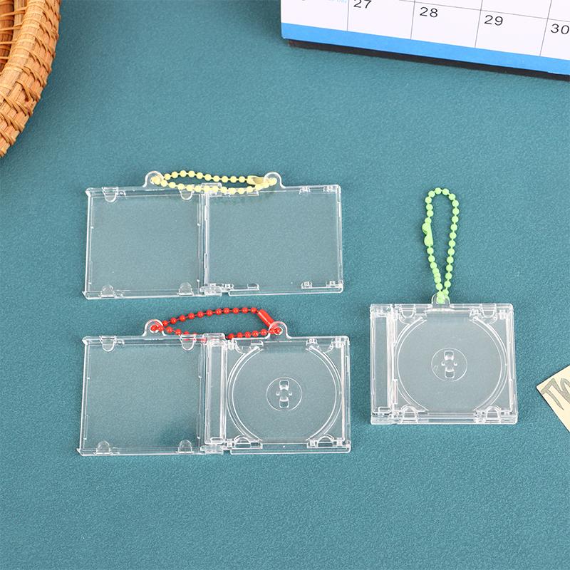 Пустой альбом мини-CD брелок CD-плеер брелок периферийный памятный альбом брелок для ключей для DIY рюкзак кулон