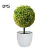 Искусственный орнамент в горшке, топиарий в форме шара, бонсай, поддельное растение, украшение для дома