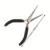 Clamping Long Nose Plier Precision Nail Pliers Multifunction Jewelry Pliers  Repair Tools