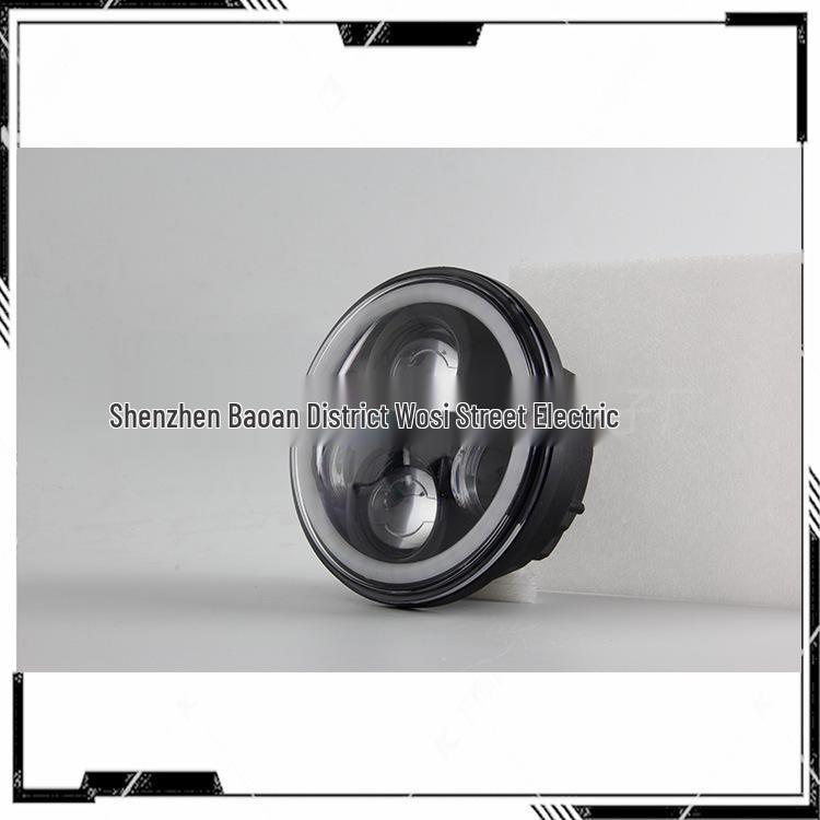 5.75" RGB LED Bluetooth Controlled Harley Motorcycle Headlight