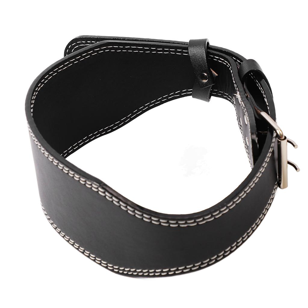 Пояс для поднятия тяжестей, защита талии, регулируемый пояс для поднятия тяжестей для тренировок в спортзале, черный, длина 130 см