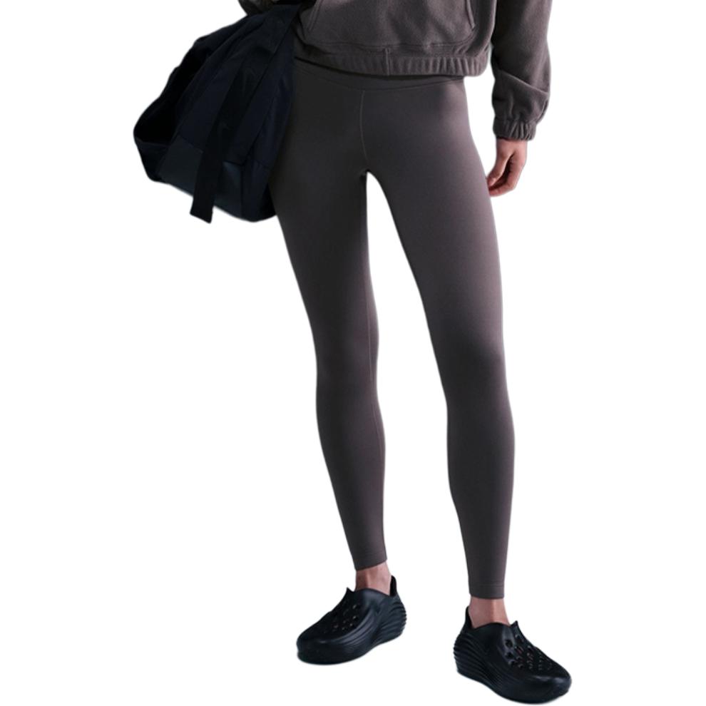Nike Женские серые леггинсы для йоги, средние, HV2299-036