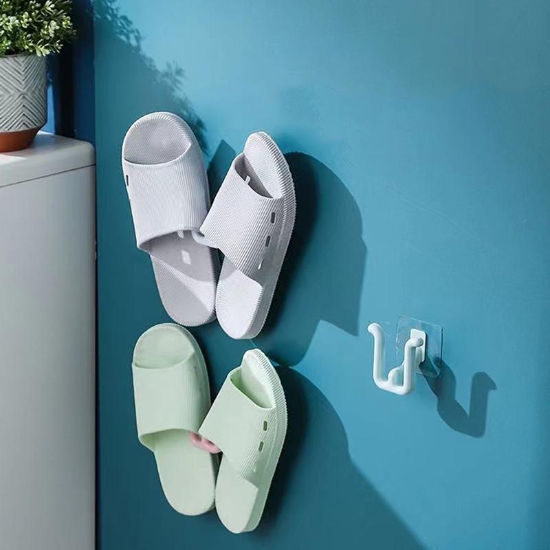 1 шт. вешалка для тапочек без перфорации, простой крючок для ванной комнаты, дренажная стойка для унитаза