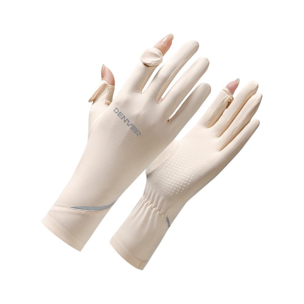 Thin Long Sunscreen Gloves Elastic Cycling Driving Gloves Summer Outdoor Cycling