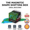 SHASHIBO Shape Shift Box — отмеченный наградами запатентованный кубик-фиджет с 36 редкоземельными магнитами — трансформируется в более чем 70 форм (Серия Wild - Джунгли)