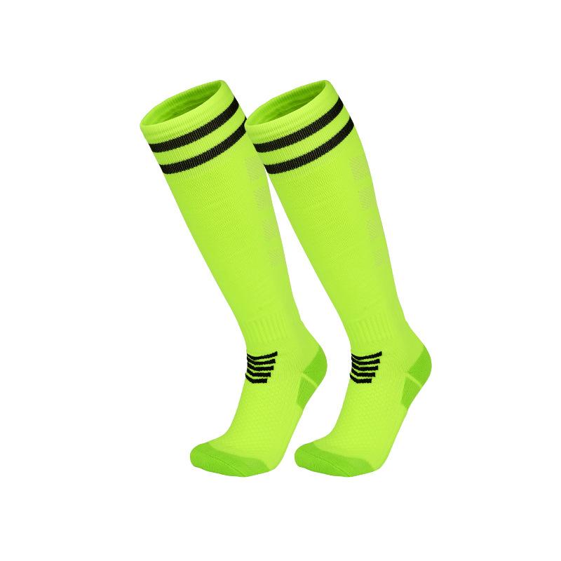 2026 Actual Combat Long Tube Football Socks Professional Adult Children Older Children Towel Bottom Leg Guards Breathable Sports Socks
