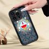 Cartoon Doraemon Silicone Soft Phone Case For IPhone 17 16 14 13 12 11 15 Pro Max Plus Air Cover