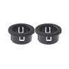 2pcs Plastic Power Socket Mounting Ring Instrument Panel 4793555 For Dodge For Ram 08-10 Parts Accessories
