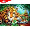 DIY Diamond Mosaic Embroidery Sale Animal Tiger Diamond Painting Full Round Rhinestone Picture
