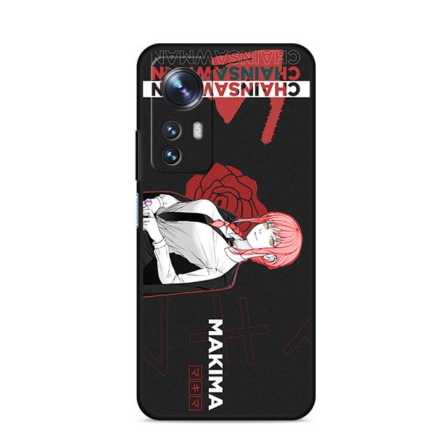 Чехол для Xiaomi Mi 11 Lite 5G NE 11T Pro 10T 9T 12 12T 12S 12X 11X 11i Note 10 9 силиконовый чехол для телефона TPU Chainsaw Man Makima
