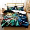 Fashion SAO  Art Print Three Piece Bedding Set Fashion Article Boys Or Adults For Beds Quilt Covers Pillowcases Bedding Set