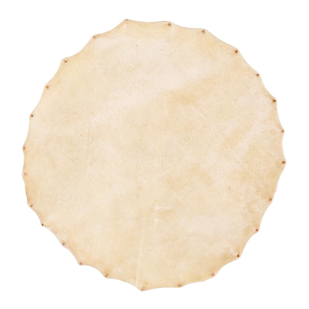 Goatskin Drum Head for Bongo Shaman Drums Djembe Replacement Parts Accessories 36cm Diameter