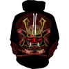 Anime Hoodie 3d Japanese Samurai Sweatshirt Men/Women  Fashion 2024 Black Hoodies Pullover Autumn And Winter Men's Clothing Tops