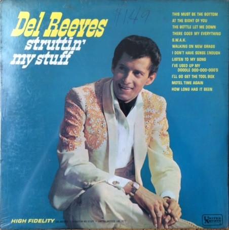 LP Пластинка ДЕЛ РИВЗ - Struttin' My Stuff UAL3571 United Artists 1967 Великобритания Кантри Б/У