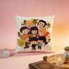 Hot MMob Psycho 100ed Cushion Cover Premium SkinFriendly Pillow Case MultiPurpose for Home Office Travel