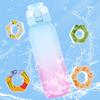 1000ML Air Water Bottle Tritan with 7 Flavour Pods Fruit Fragrance Water Bottle 0% Sugar Water Cup Suitable for Outdoor Sports