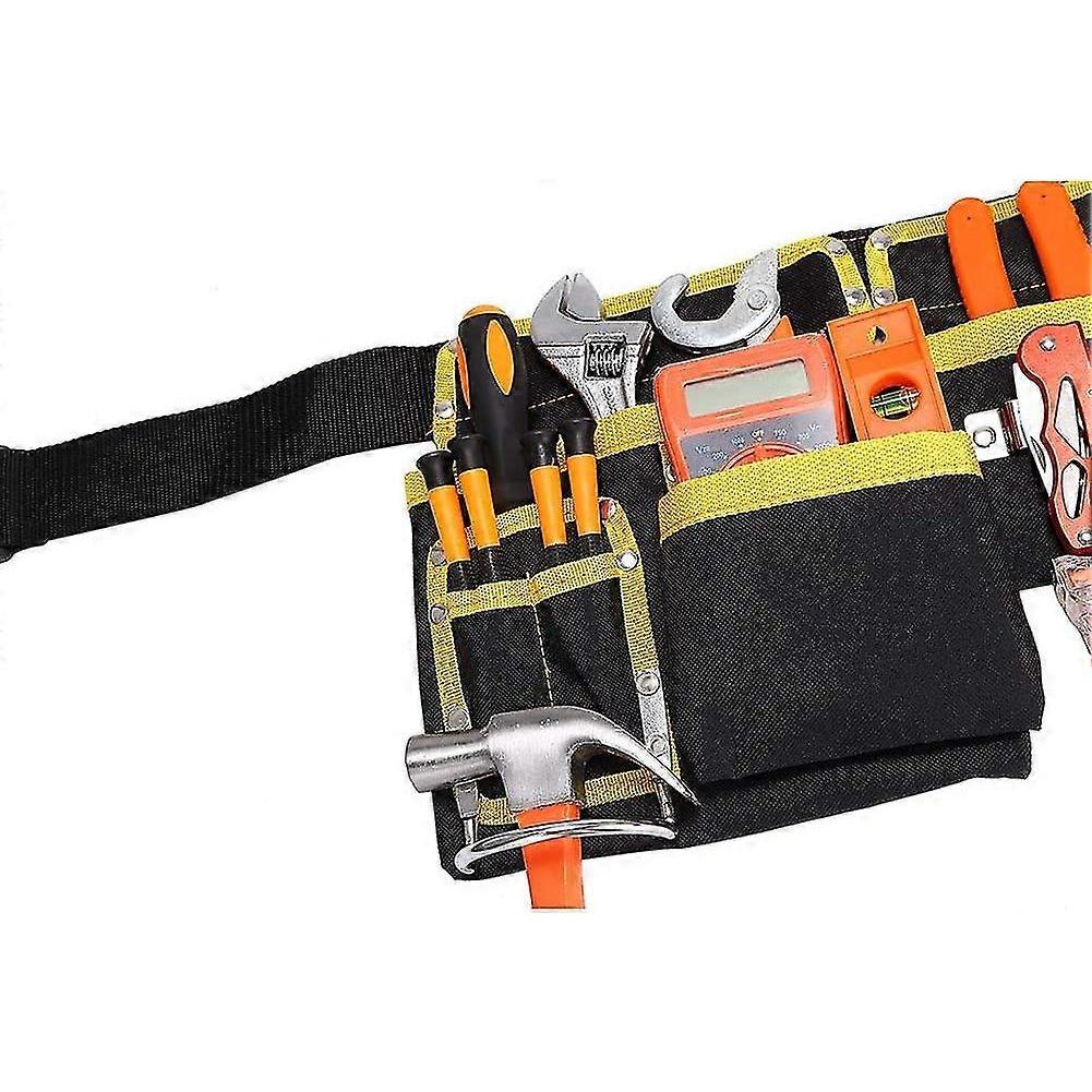 Tool Belt Pouch Apron,Oxford Waterproof Professional Tools Belt Bag, Multifunction Storage Organiser - DD0