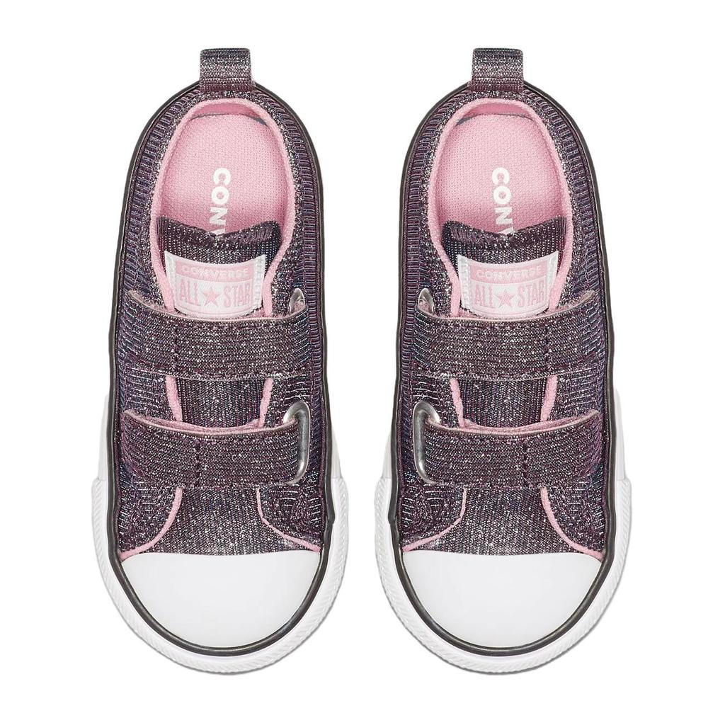 Converse Низкие кеды Chuck Taylor All Star Pace Star 2V для малышей, прибрежно-розовые, для младенцев и малышей