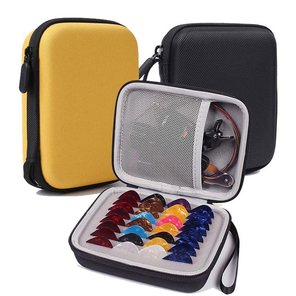 Organizer Pouch Guitar Pick Holder Waterproof Pick Storage Box Pick Case Box Musical Instrument