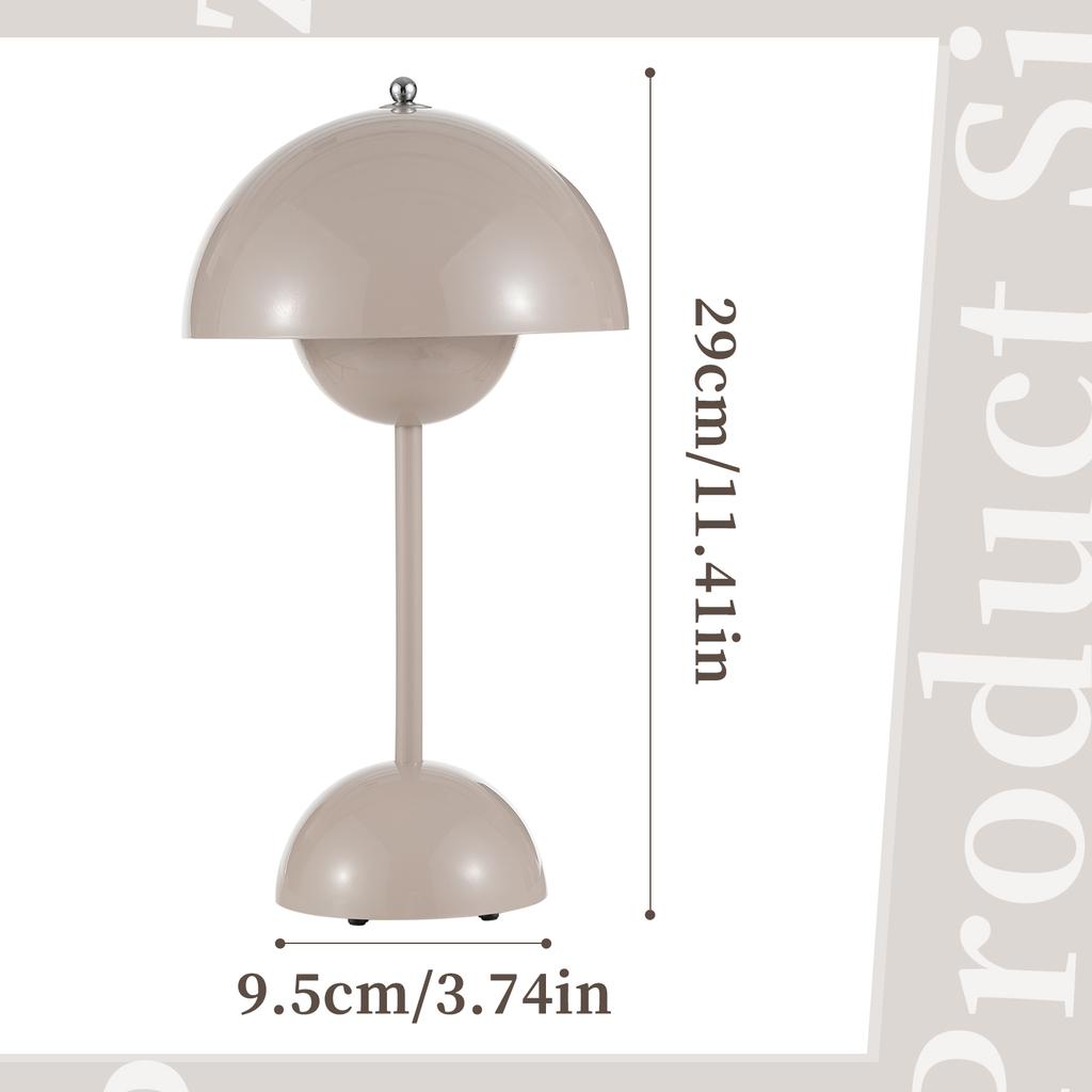 Neoglint Modern Table Lamp Portable LED Desk Lamp Cordless Bedside Lamp Nightstand Lamp Touch