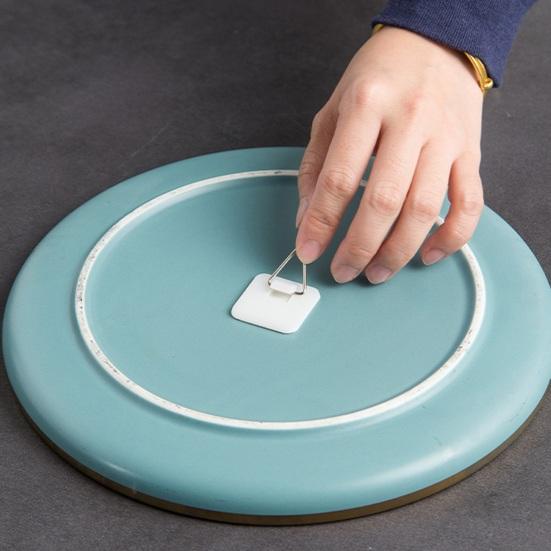 10 шт. крючок для хранения, самоклеящаяся вешалка для картин, простая установка, подвесные крючки для украшения дома