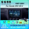 Автомобильное радио Android 14 Carplay Auto для Honda CRV CR-V 1997-2001 Мультимедийный видеоплеер GPS-навигация Автомагнитола Стерео 2 Din DSP