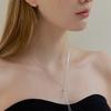Lewe Slide ball long necklace