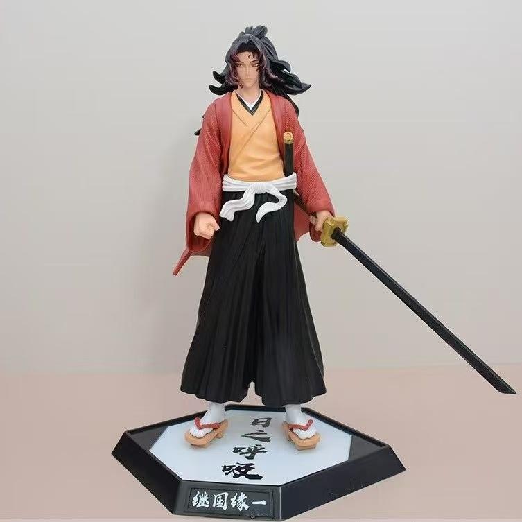 Игрушки Модель Аниме Клинок Рассекающий Демонов Kimetsu No Yaiba Фигурка Гиютаро Даки Кокушибо Цугикуни Ёриичи Доума Иноске Фигурки Действия