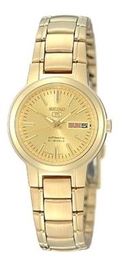 Модель SEIKO5 SPORTS Seiko Five Automatic Manual Ladies Watch All Gold Shine Dial SYME46K1 & [Часы] [Обратный импорт]
