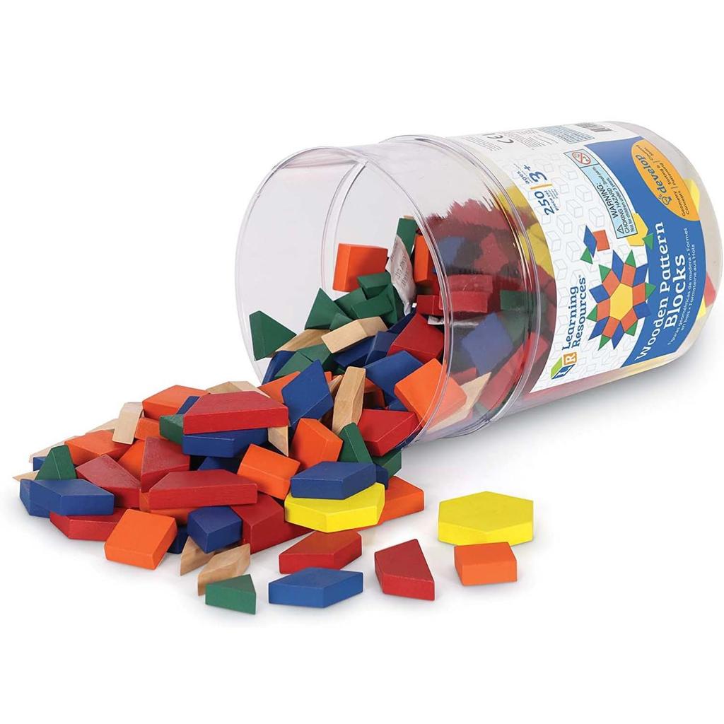 Learning Resources Wooden Pattern LER 0334 Blocks,