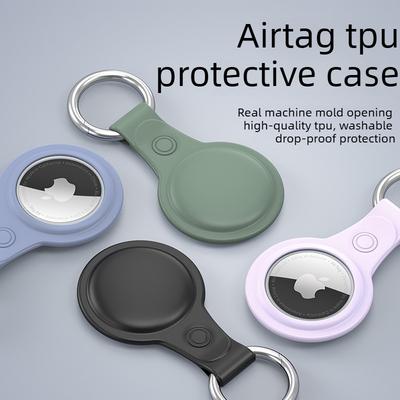 Подходит для Apple Airtag2 Защитный чехол Локатор Силикон ТПУ Анти-потеря Устройство Брелок