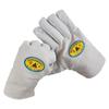 Laogong HC-38 White Canvas Fleece-Lined Work Gloves