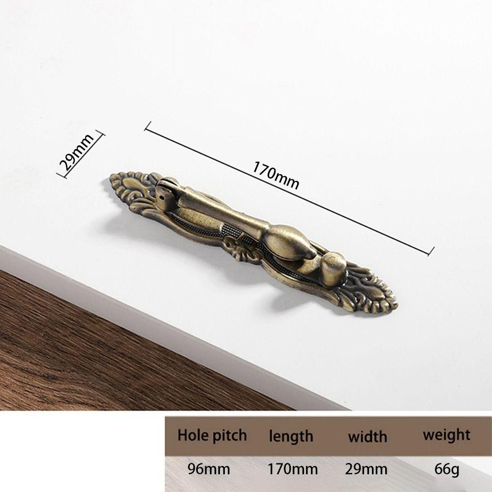 Винтажная ретро-резьба в полоску, мебельная ручка, ручка шкафа, ручка ящика для кухонного шкафа