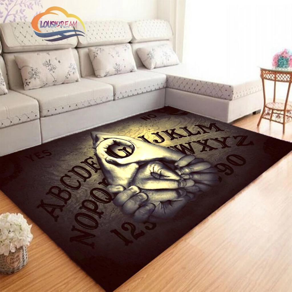 Ковер для гадания, ковер для колдовства, доска для спиритических сеансов с руками, оккультизм, для гостиной, большой декоративный напольный нескользящий коврик